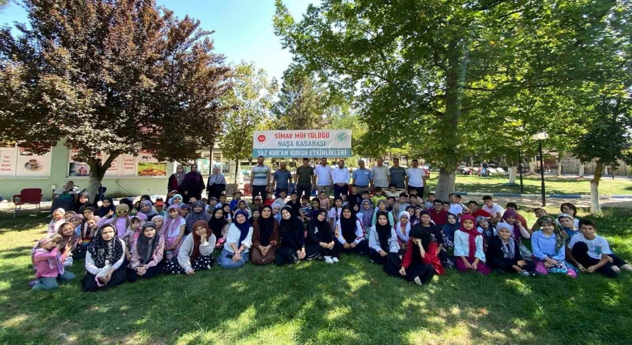 Simavda Yaz Kuran Kursu öğrencilerine özel etkinlik