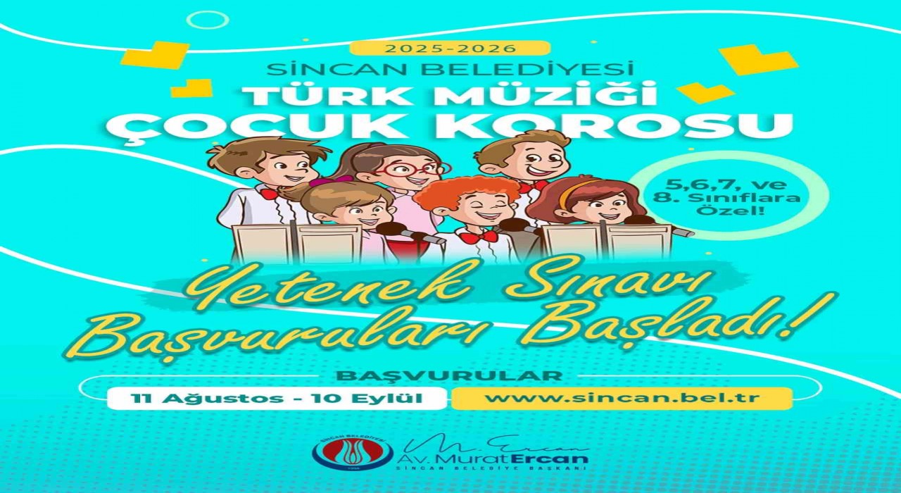 Sincan Belediyesi, Türk Müziği Çocuk Korosunu kuruyor