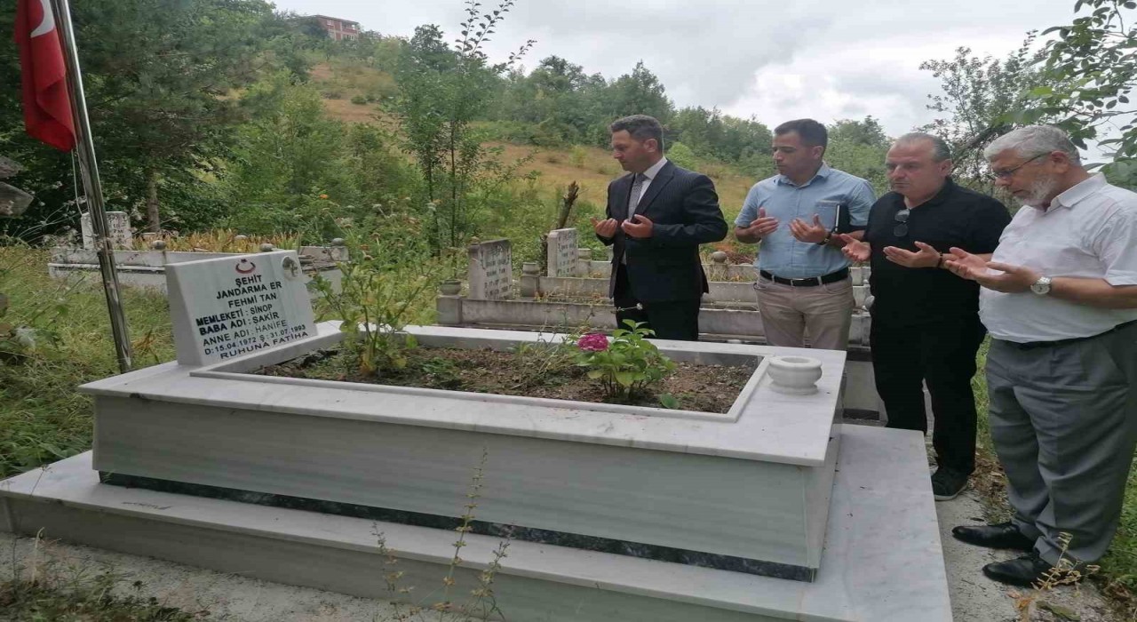 Sinopta şehide vefa