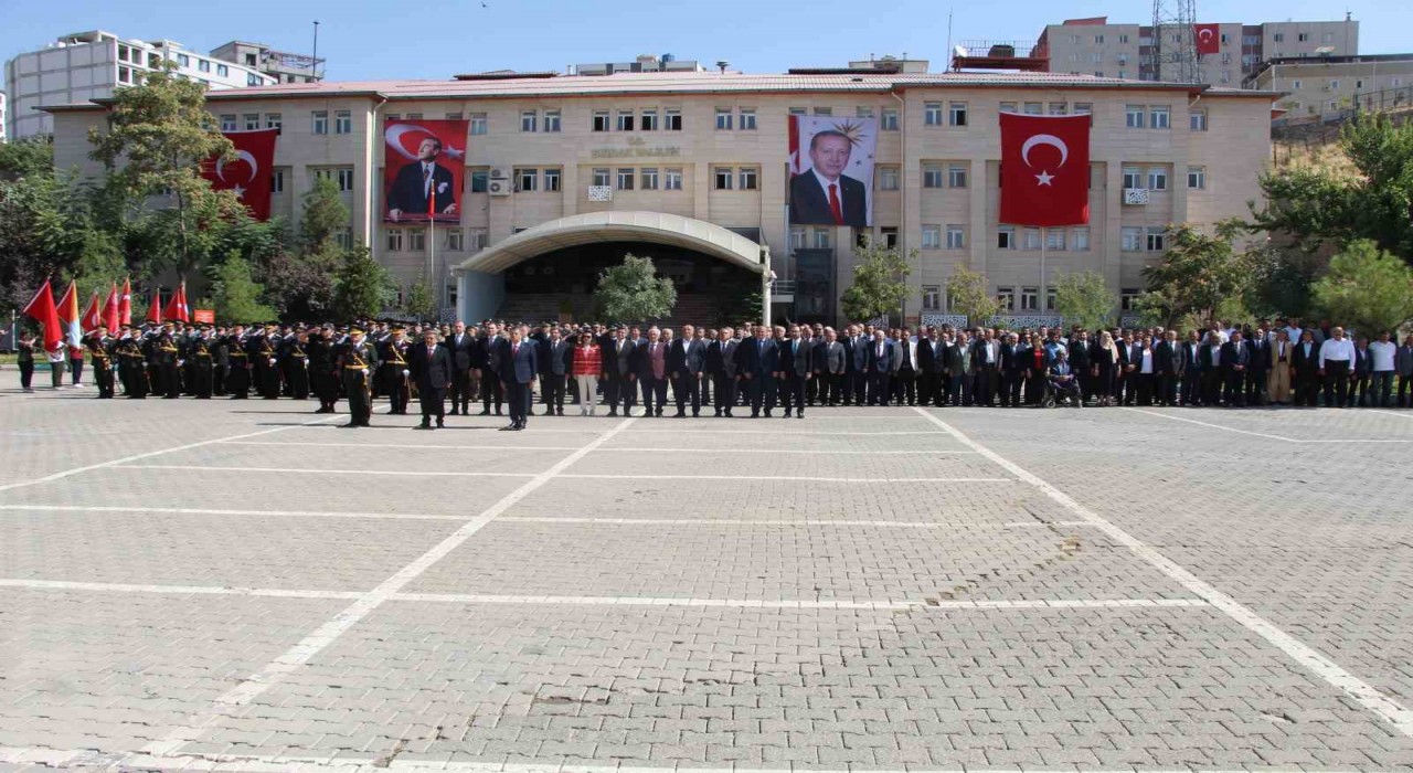 Şırnakta 30 Ağustos Zafer Bayramı kutlandı