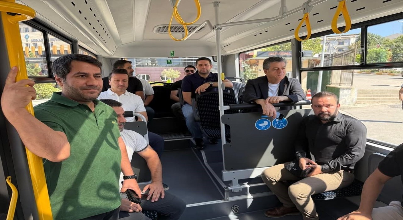 Şırnakta toplu taşımada yeni dönem için ilk adım atıldı