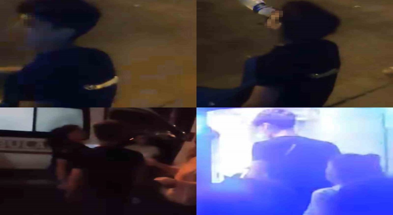 Sırtında bıçakla hastaneye kaldırıldı