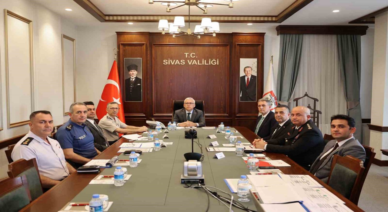 Sivasta asayiş olayları önceki yılın aynı dönemine göre yüzde 16 azaldı