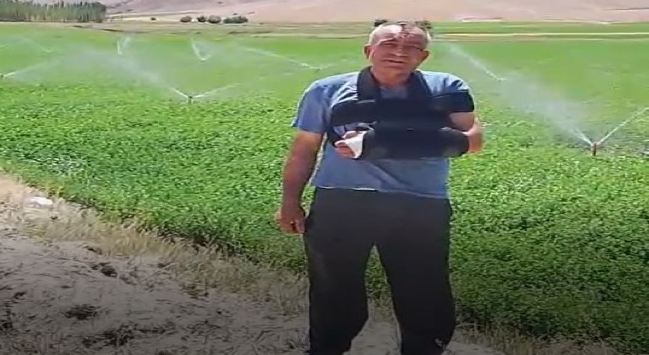 Sivasta sulama desteğiyle ekili araziler genişletiliyor