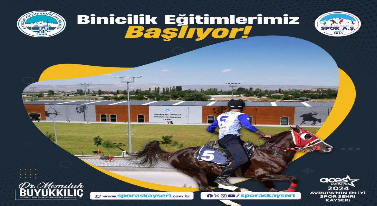 Spor A.Ş.nin binicilik eğitimleri için kayıtlar başladı