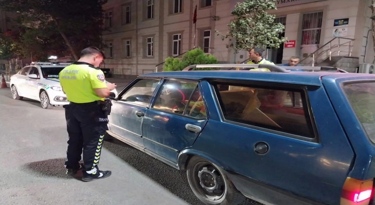 Sungurluda trafik denetimi