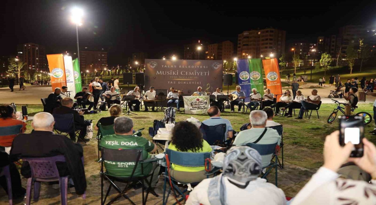 Talas Millet Bahçesinde keyifli bir akşam daha