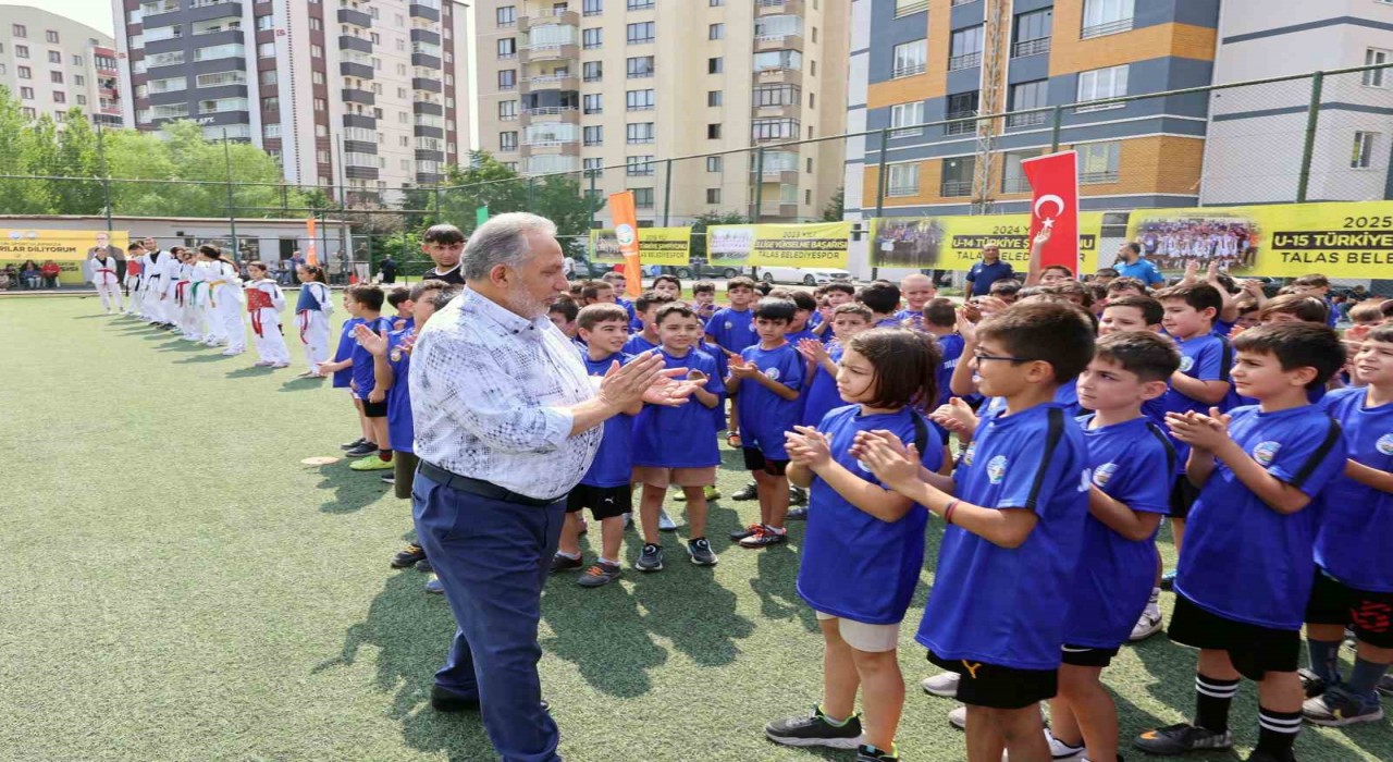 Talasta yaz spor okulu görkemli finalle tamamlandı