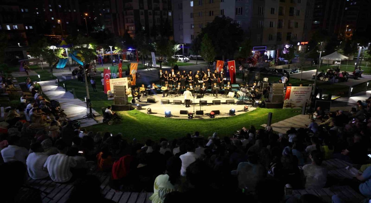 Talasta zafer coşkusu sanat müziği konseriyle zirve yaptı