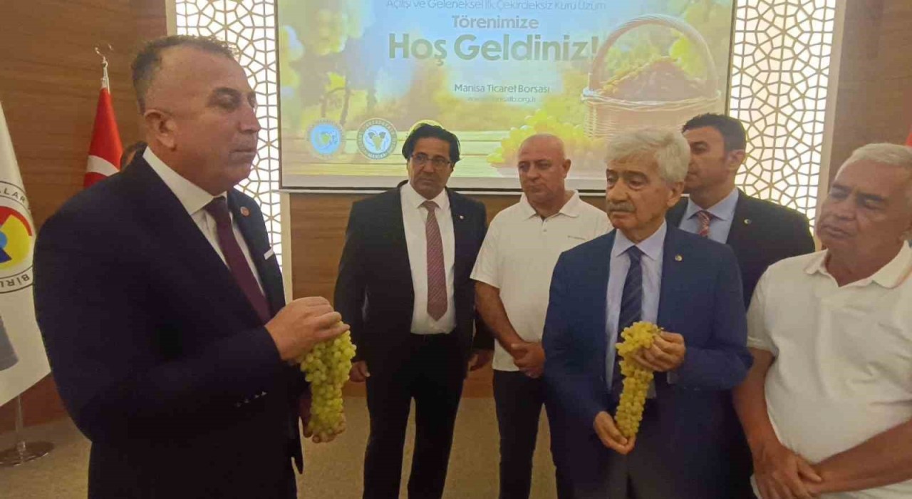 TARİŞ Üzüm Birliği Başkanı Şen: Şu an en büyük sorunumuz pazarımızı kaybetmemek