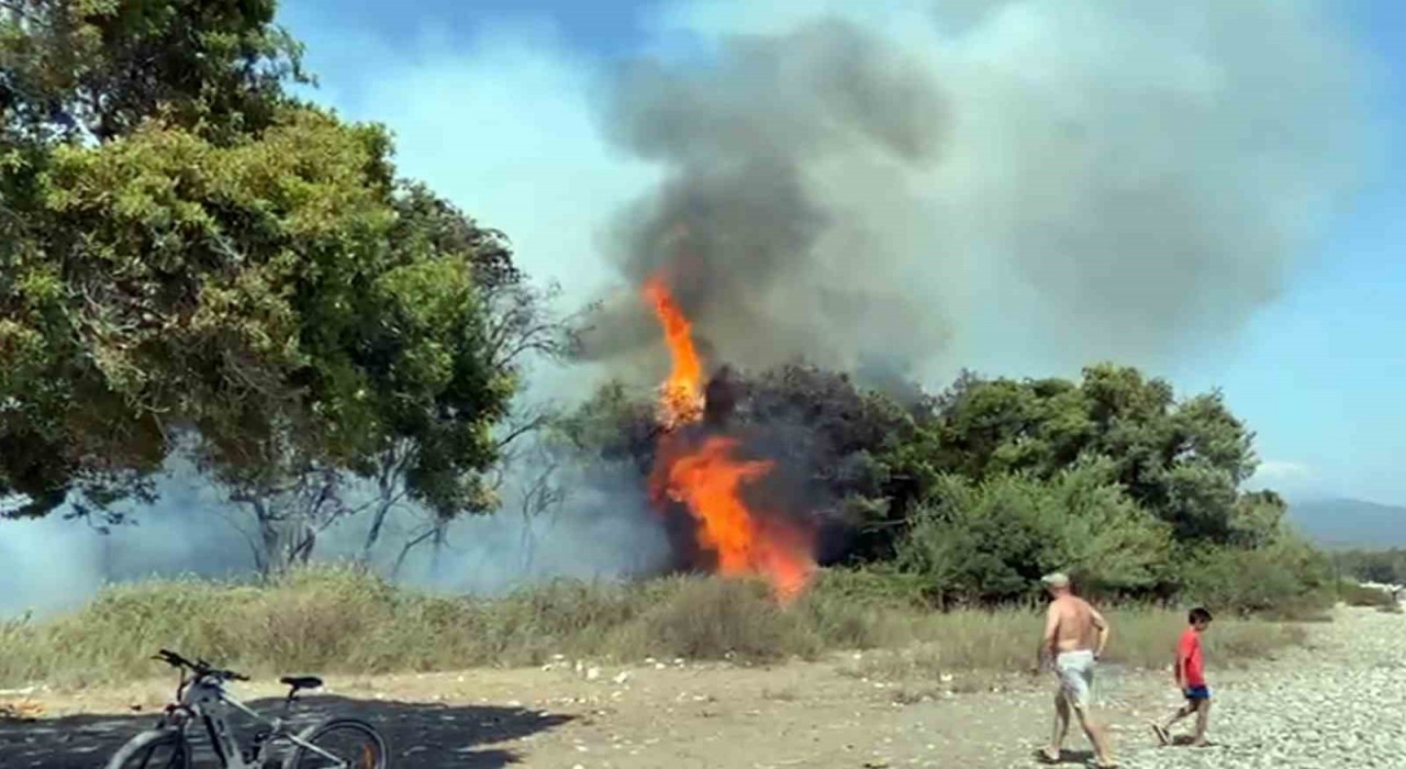 Tatilcilerden ‘Alev Savaşçılarına alkışlı destek