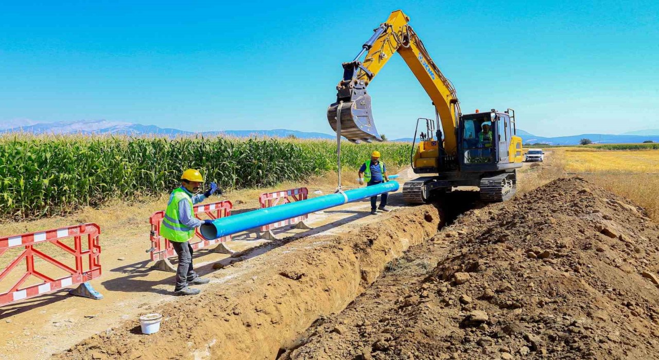 Tavasın su ve asbestli boru sorununa kalıcı çözüm üretiliyor