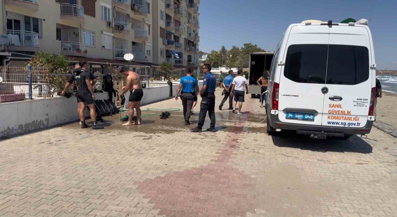 Tekirdağda denizde kaybolan genci arama çalışmalarında üçüncü gün