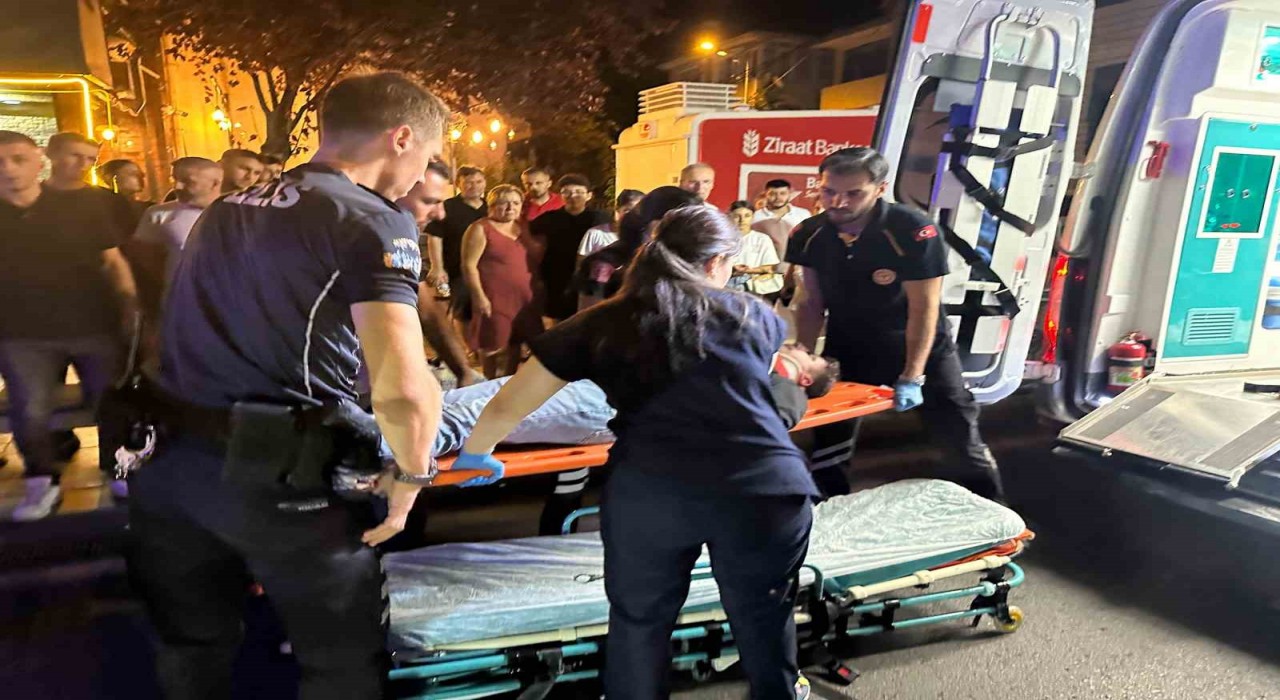 Tekirdağda motosiklet kazası: Kask hayat kurtardı