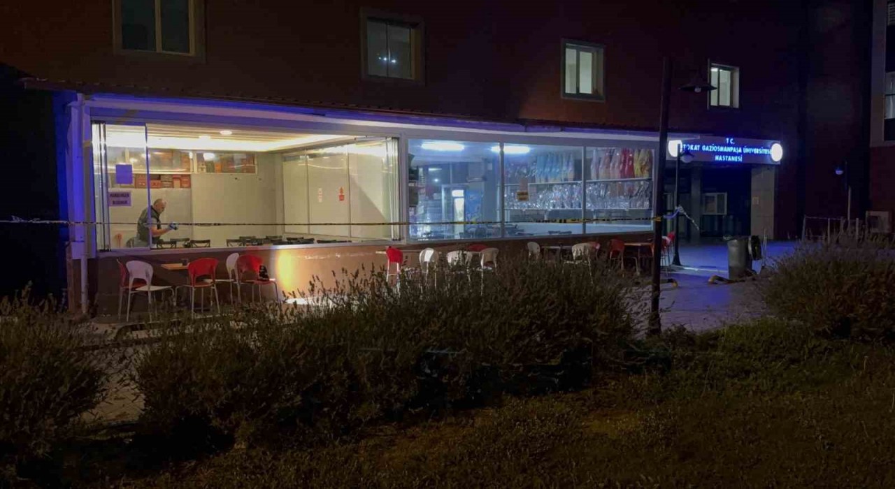 Tokatta hastane kantininde silahlı saldırı: 2 yaralı