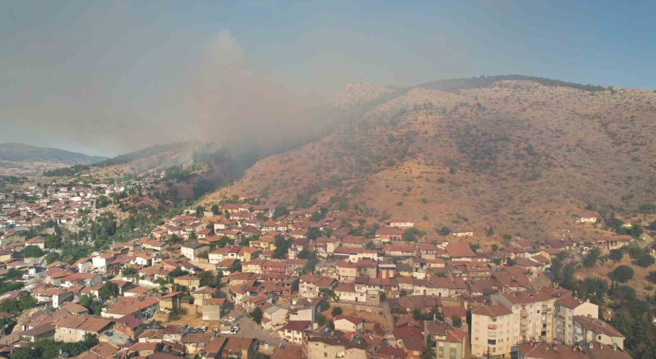 Tokatta otluk alanda başlayan yangın ağaçlık alana sıçradı