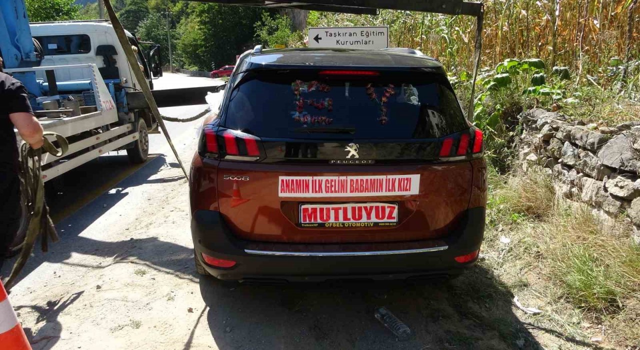 Trabzonda gelin alma merasiminde kana bulanan evde sessizlik hakim