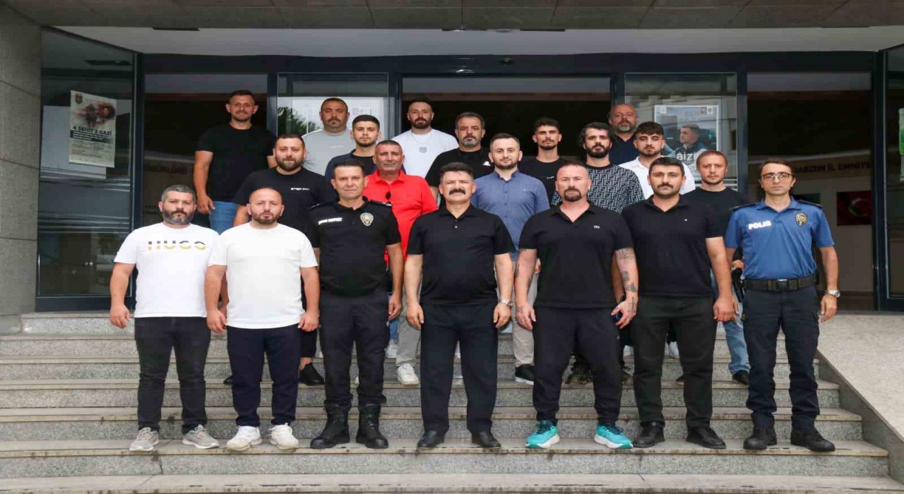 Trabzonda yeni sezon güvenlik toplantısı yapıldı