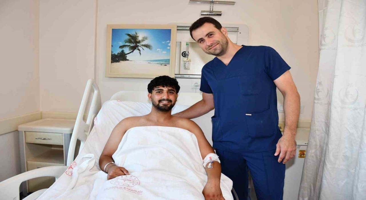 Trafik kazası hayatını kurtardı