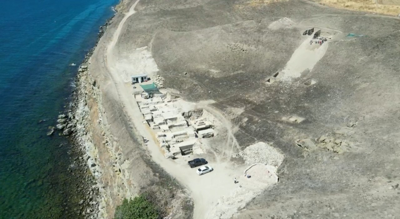 Trakyanın en büyük antik tiyatrosunda kazılar sürüyor