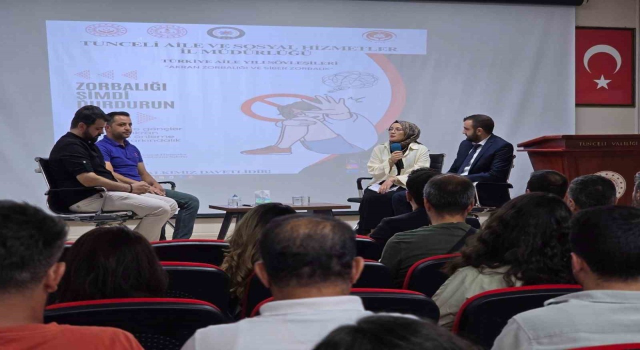 Tuncelide Akran zorbalığı ve siber zorbalık söyleşisi