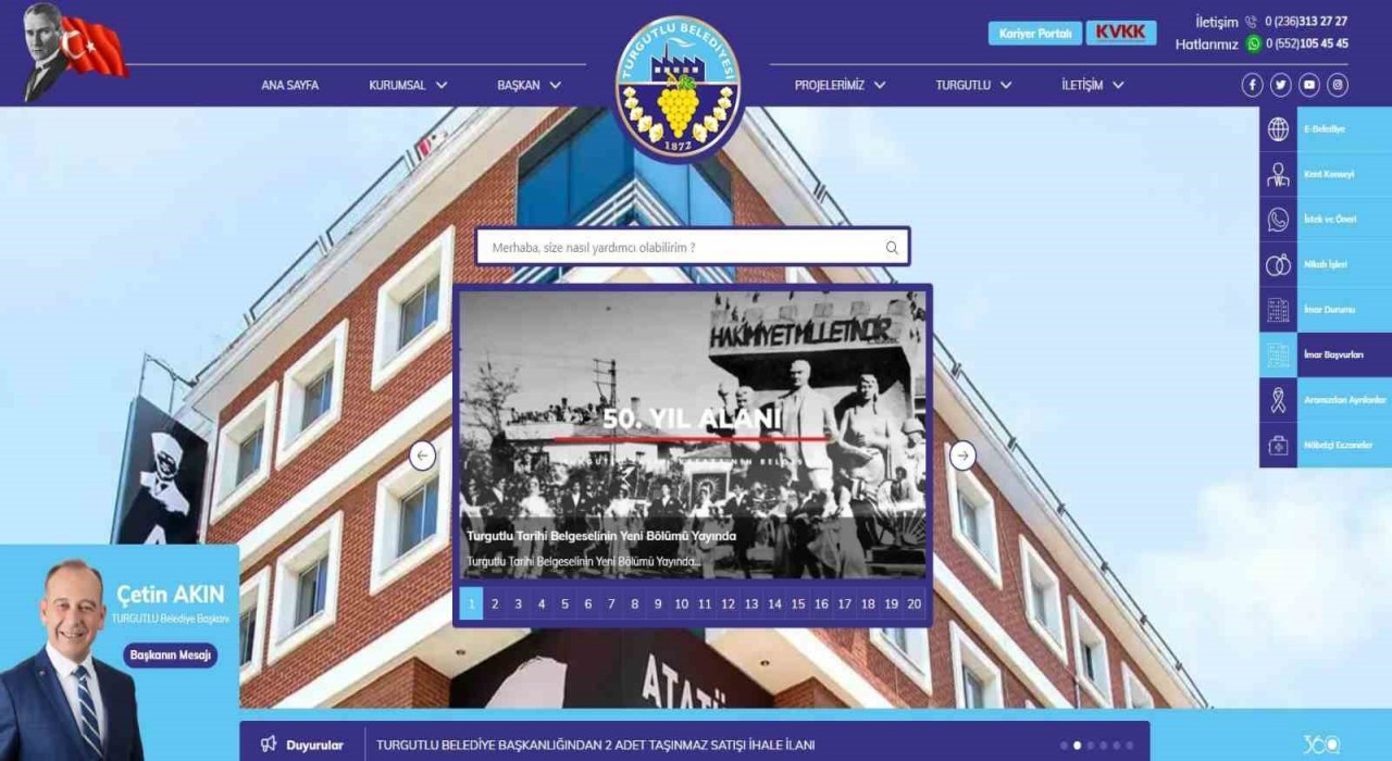 Turgutlu Belediyesinden bir yenilik daha
