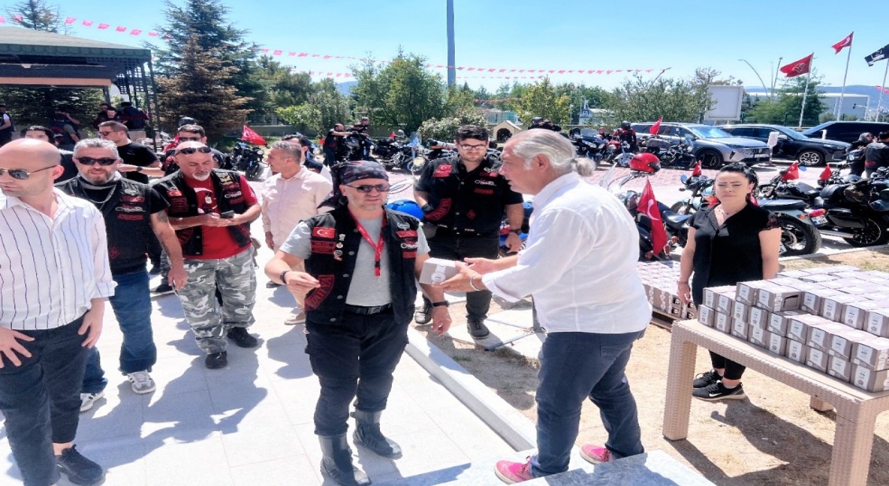 Türk Chopper üyeleri, Zafer Haftasında Kütahyada