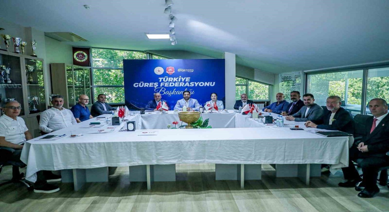 Türkiye Güreş Federasyonu Yönetim Kurulundan istişare toplantısı