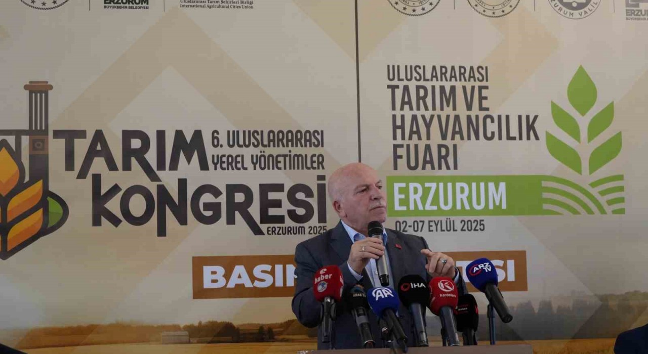 Uluslararası Tarım Fuarı ve Tarım Kongresi Erzurumda kapılarını açıyor