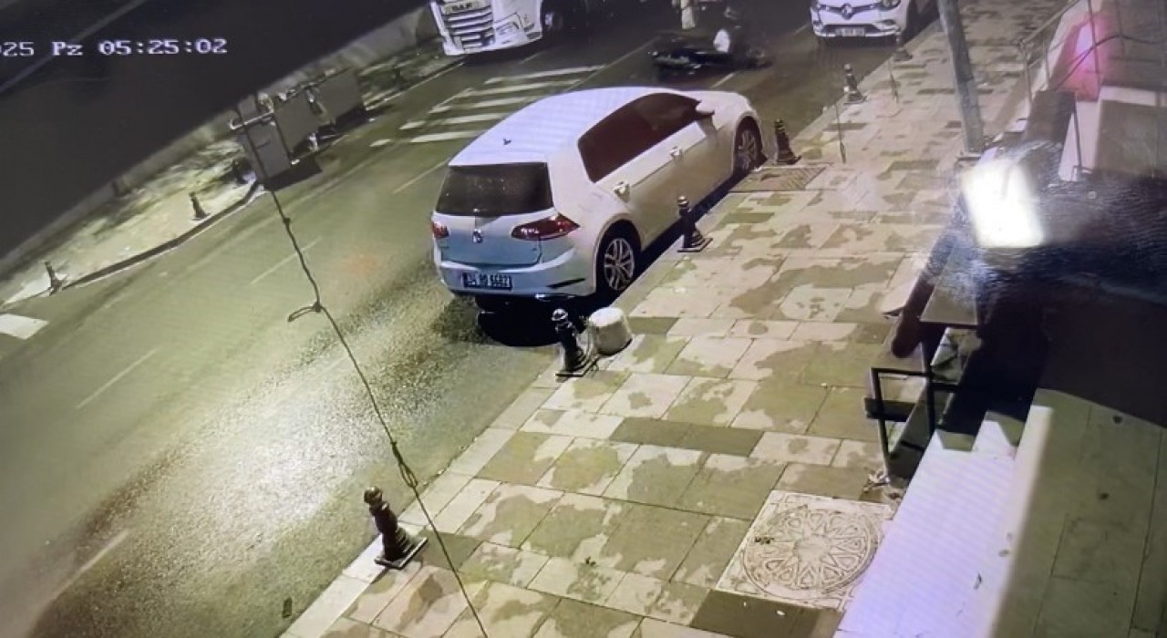 Ümraniyede motosiklet hırsızlığı