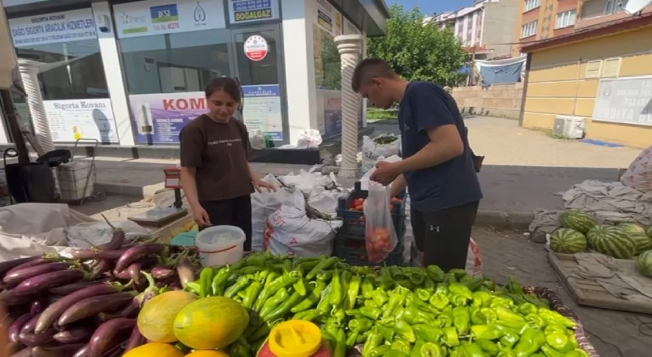 Üniversiteli kardeşler hem aileleri hem de kendileri için üretiyor