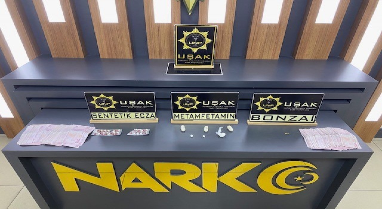 Uşakta motosiklette uyuşturucu bulundu: 1 tutuklama