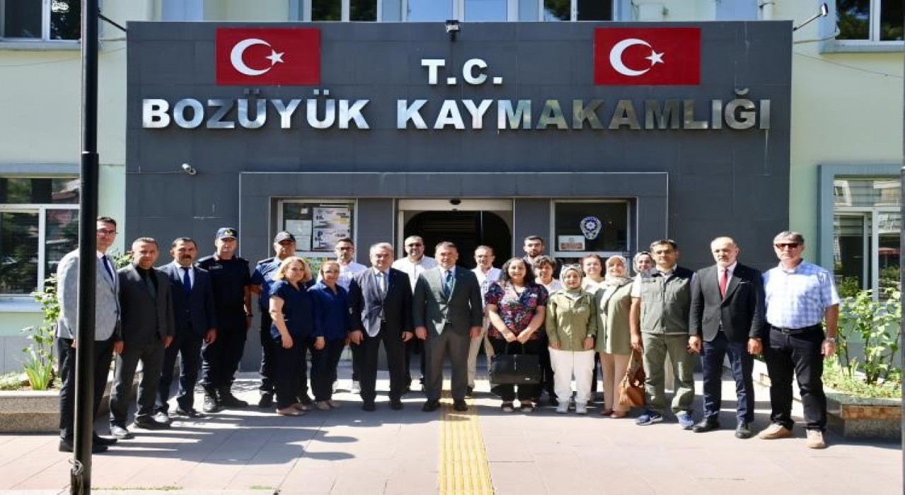 Vali Faik Oktay Sözerden Bozüyüke ziyaret