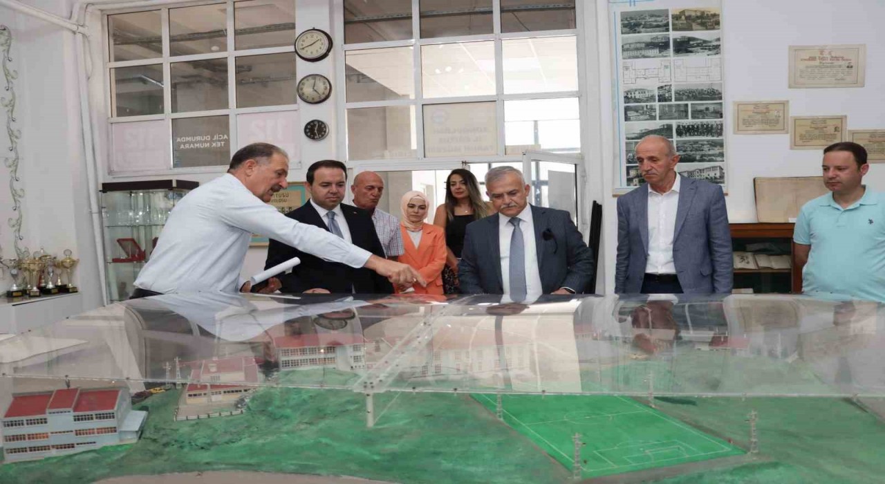 Vali Yardımcısı Balcı ve İl Millî Eğitim Müdürü Keskinden Zonguldak MTALe ziyaret