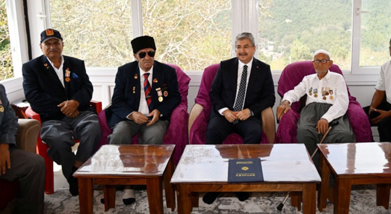 Vali Yılmaz’dan Gazilere Asırlık Vefa