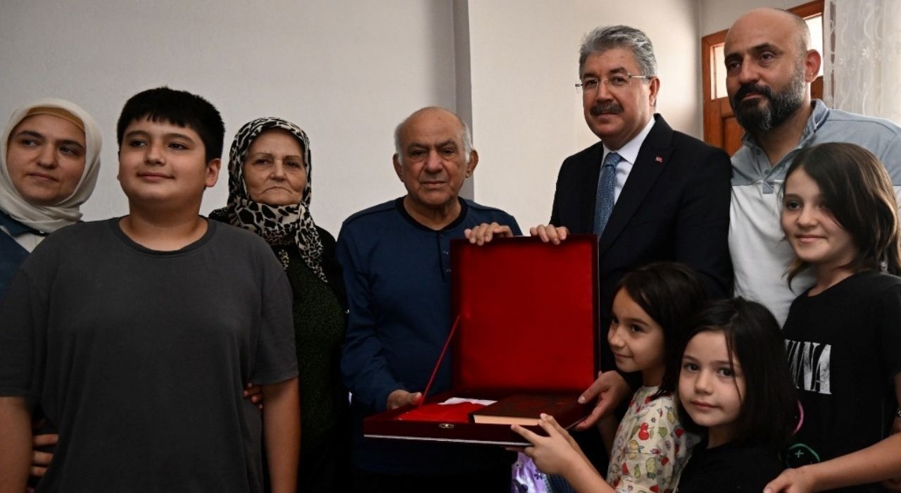 Vali Yılmaz’dan Kıbrıs Gazisi Mutlu’ya Anlamlı Ziyaret