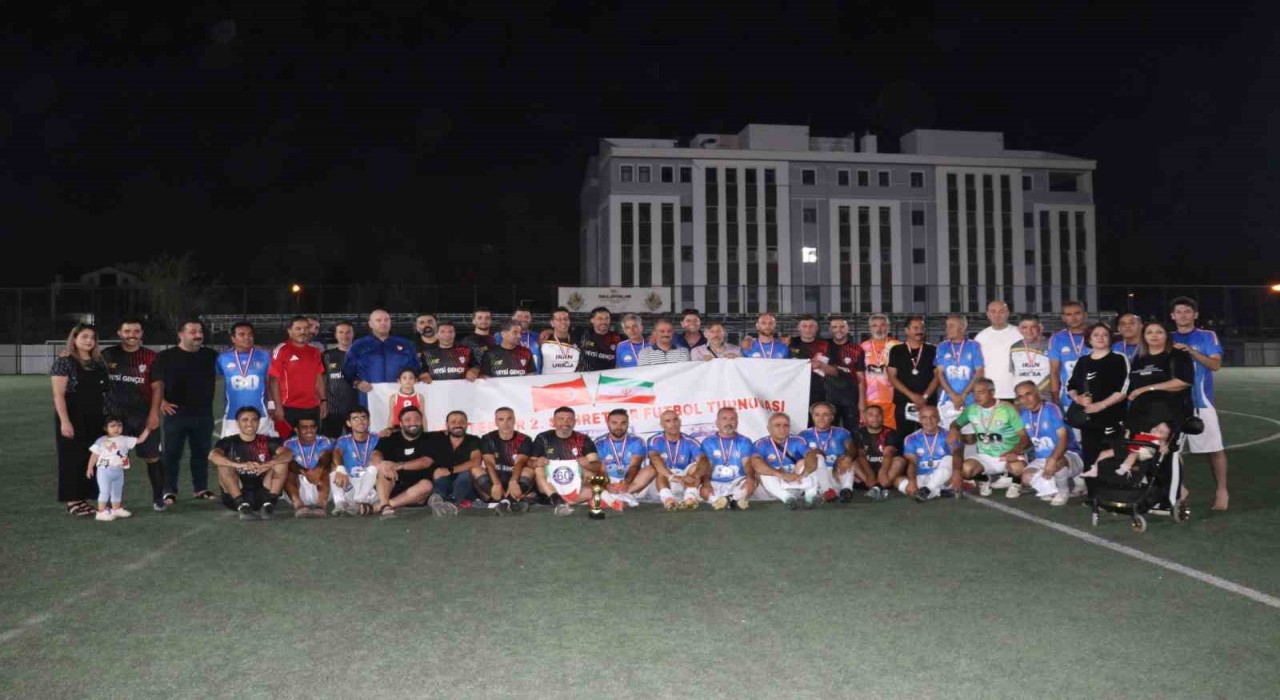 Van ve Urmiye sporcuları dostluk ve kardeşlik için ter döktüler