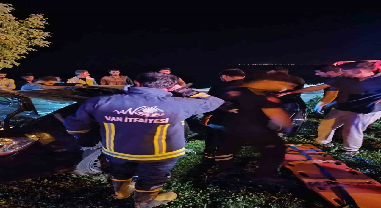 Vanda trafik kazası: 1 yaralı