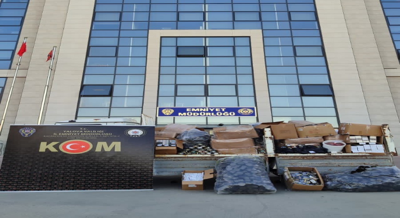 Yalovada kaçakçılık operasyonu: 3 gözaltı