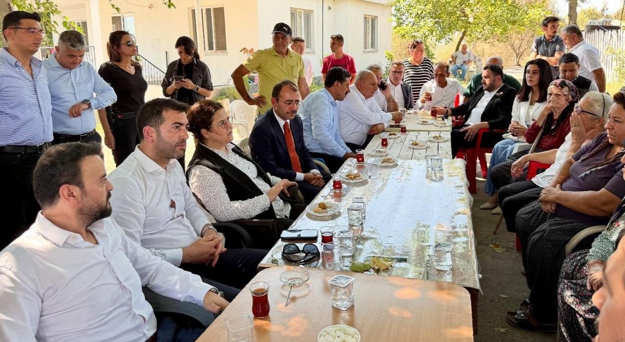 Yanık, Orman Yangını Bölgesinde İncelemelerde Bulundu