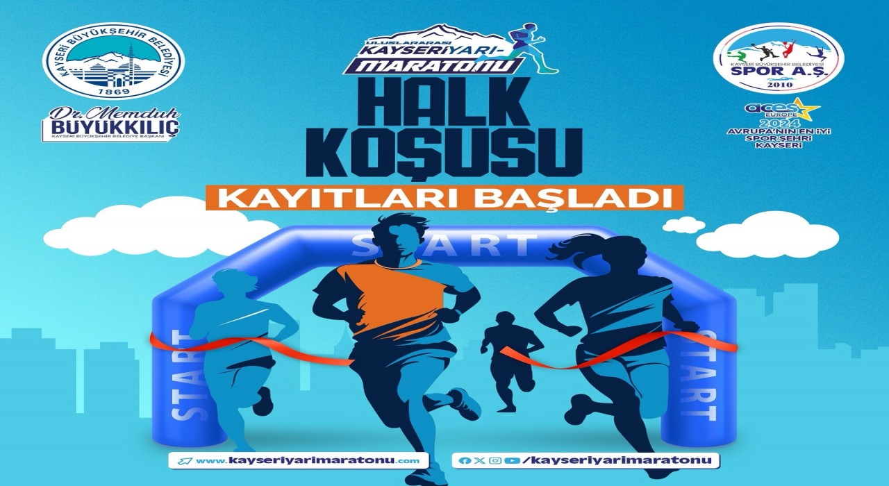 Yarı maratonun halk koşusuna kayıtlar başladı