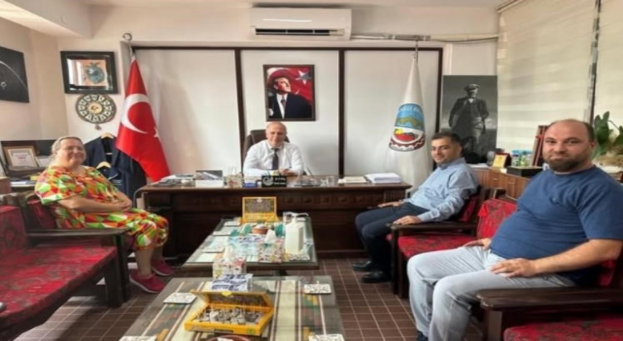 Yeni Kadastro Amiri Atasoy, Başkan Torun ile bir araya geldi