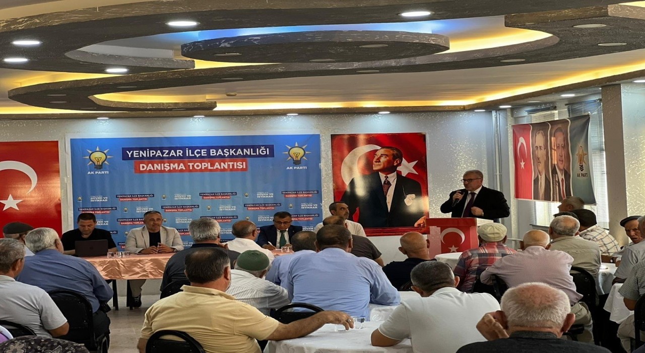 Yenipazarda AK Parti Danışma Toplantısı gerçekleştirildi