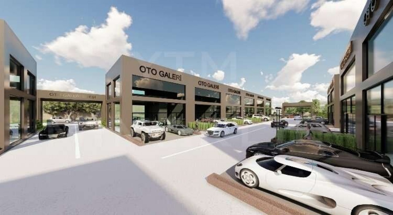 Yenişehire modern oto galeri sitesi