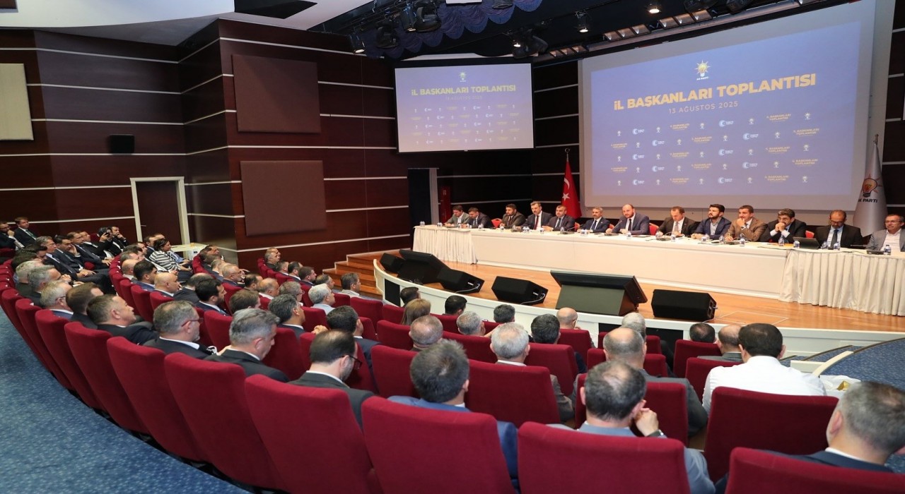Yıldırım, Daraltılmış İl Başkanları Toplantısına katıldı