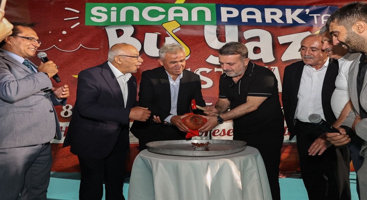 Yozgatlı vatandaşlar Sincan Parkta bir araya geldi