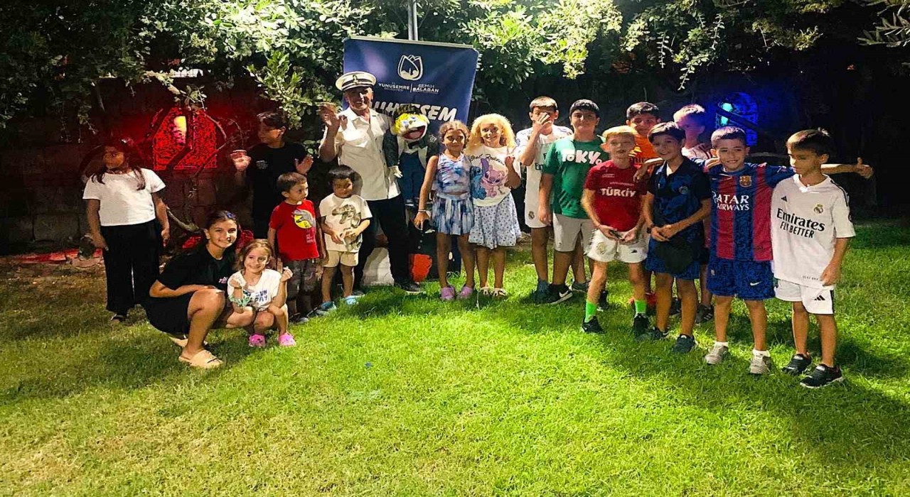 Yunusemrede çocukların yüzü güldü