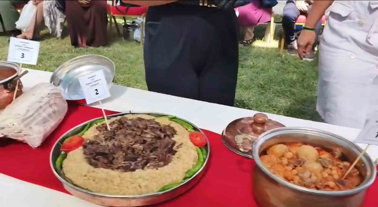 Zengibar Karakucak Güreş ve Kültür Festivalinde yemek yarışması düzenlendi