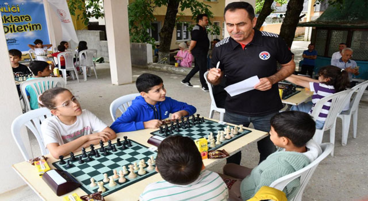 Zorkun Yaylası’nda Satranç Turnuvası Rüzgarı