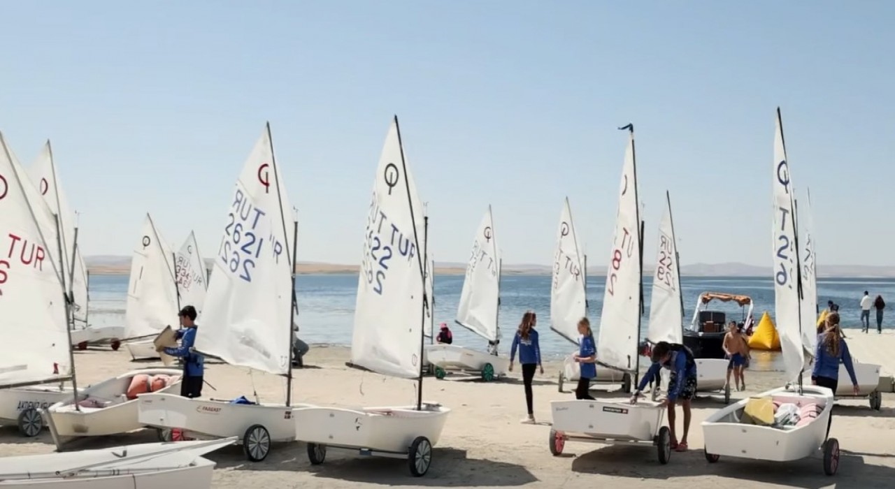 2025 TYF Anadolu Yelken Ligi 3. Ayak Optimist Yelken Yarışları Kayseride yapılacak